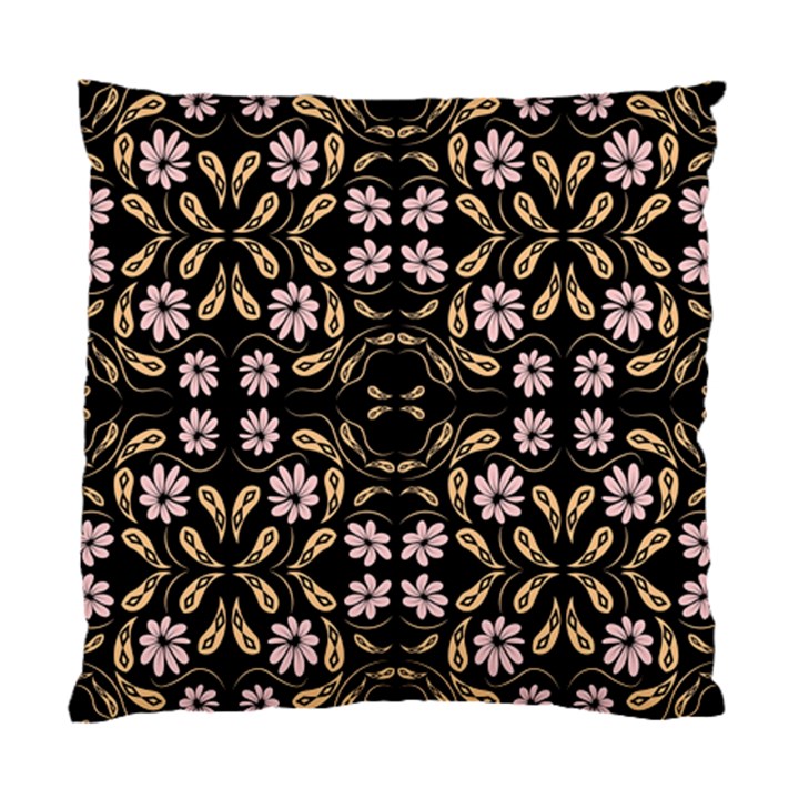 Folk flowers print Floral pattern Ethnic art Standard Cushion Case (One Side)