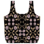 Folk flowers print Floral pattern Ethnic art Full Print Recycle Bag (XL) Front