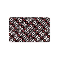 Linear Geometric Modern Pattern Magnet (name Card)