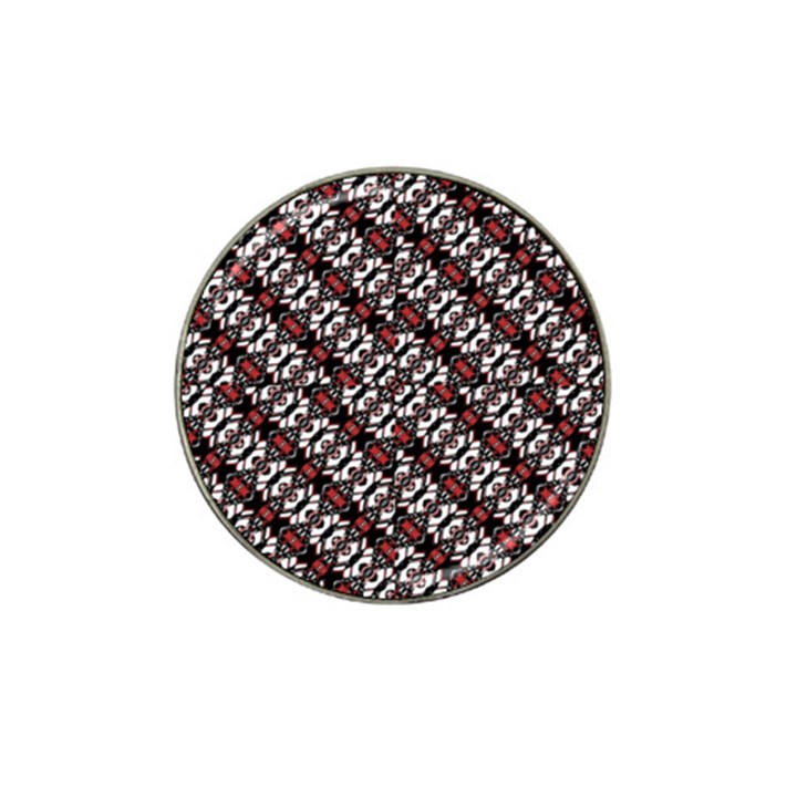 Linear Geometric Modern Pattern Hat Clip Ball Marker (4 pack)