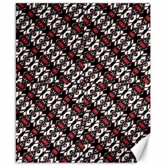 Linear Geometric Modern Pattern Canvas 8  X 10 