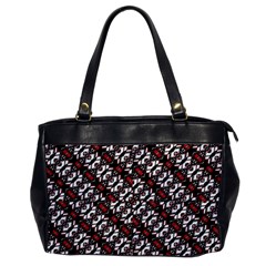 Linear Geometric Modern Pattern Oversize Office Handbag by dflcprintsclothing