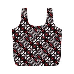 Linear Geometric Modern Pattern Full Print Recycle Bag (m) by dflcprintsclothing