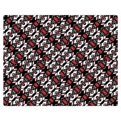 Linear Geometric Modern Pattern Double Sided Flano Blanket (medium)  by dflcprintsclothing