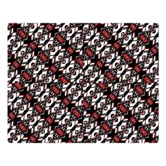 Linear Geometric Modern Pattern Double Sided Flano Blanket (large)  by dflcprintsclothing