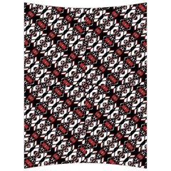 Linear Geometric Modern Pattern Back Support Cushion by dflcprintsclothing