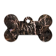 Abstract Light Games 4 Dog Tag Bone (two Sides) by DimitriosArt