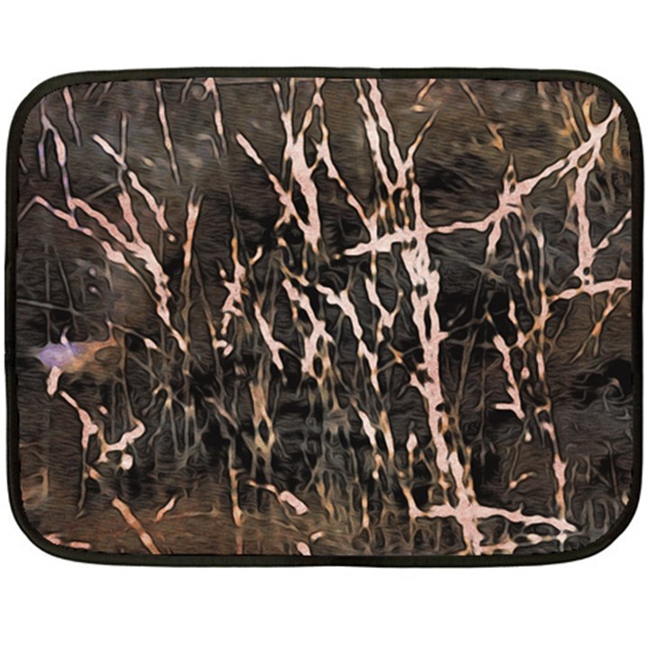 Abstract light games 4 Fleece Blanket (Mini)