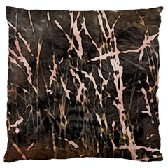 Abstract Light Games 4 Large Cushion Case (two Sides) by DimitriosArt