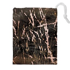 Abstract Light Games 4 Drawstring Pouch (5xl) by DimitriosArt