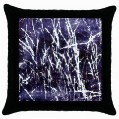 Abstract Light Games 5 Throw Pillow Case (black) by DimitriosArt