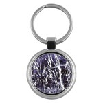 Abstract light games 5 Key Chain (Round) Front