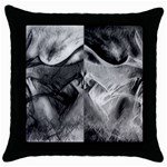 Oh, Bruce Throw Pillow Case (Black) Front