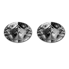 Oh, Bruce Cufflinks (oval) by MRNStudios