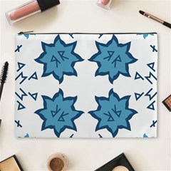 Abstract Pattern Geometric Backgrounds   Cosmetic Bag (xl) by Eskimos