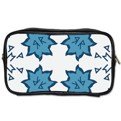 Abstract Pattern Geometric Backgrounds   Toiletries Bag (two Sides) by Eskimos