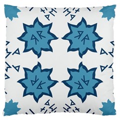 Abstract Pattern Geometric Backgrounds   Large Cushion Case (one Side) by Eskimos