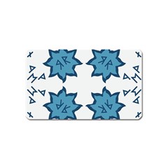 Abstract Pattern Geometric Backgrounds   Magnet (name Card) by Eskimos