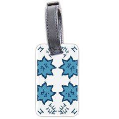 Abstract Pattern Geometric Backgrounds   Luggage Tag (one Side) by Eskimos