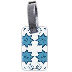 Abstract Pattern Geometric Backgrounds   Luggage Tag (two Sides) by Eskimos