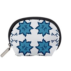 Abstract Pattern Geometric Backgrounds   Accessory Pouch (small) by Eskimos