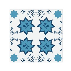 Abstract Pattern Geometric Backgrounds   Small Satin Scarf (square) by Eskimos