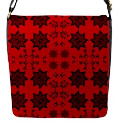 Abstract Pattern Geometric Backgrounds   Flap Closure Messenger Bag (s) by Eskimos