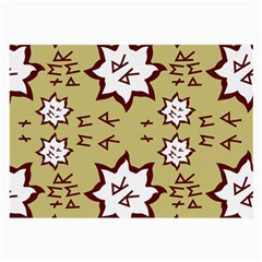 Abstract Pattern Geometric Backgrounds   Large Glasses Cloth (2 Sides) by Eskimos