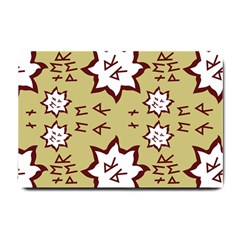 Abstract Pattern Geometric Backgrounds   Small Doormat  by Eskimos