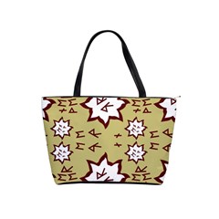 Abstract Pattern Geometric Backgrounds   Classic Shoulder Handbag by Eskimos