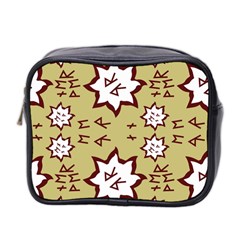 Abstract Pattern Geometric Backgrounds   Mini Toiletries Bag (two Sides) by Eskimos