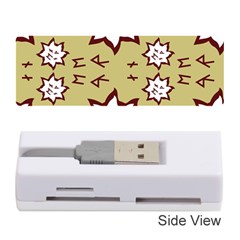 Abstract Pattern Geometric Backgrounds   Memory Card Reader (stick) by Eskimos