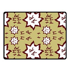 Abstract Pattern Geometric Backgrounds   Double Sided Fleece Blanket (small)  by Eskimos