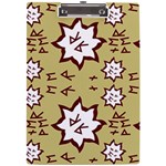 Abstract pattern geometric backgrounds   A4 Clipboard Front