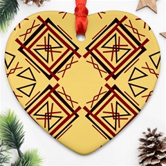 Abstract Pattern Geometric Backgrounds   Ornament (heart) by Eskimos