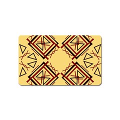 Abstract Pattern Geometric Backgrounds   Magnet (name Card)