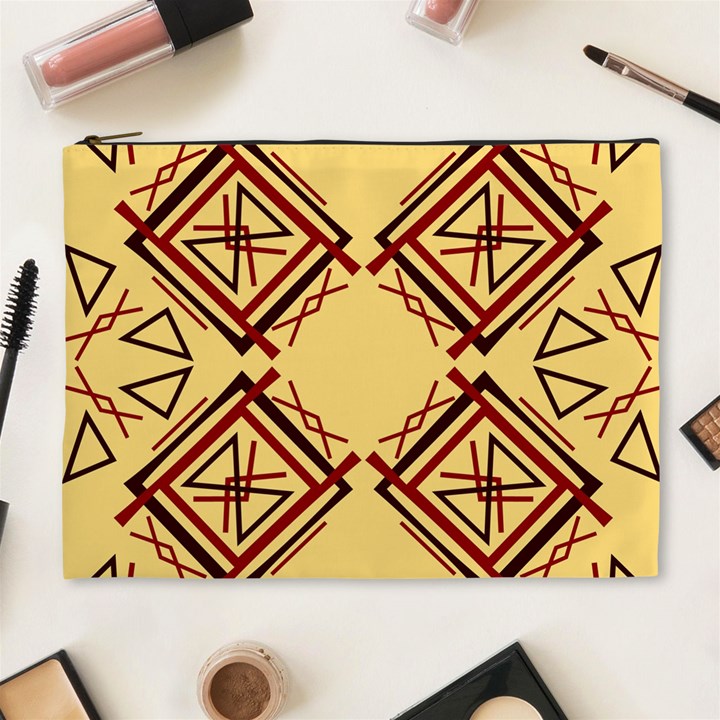 Abstract pattern geometric backgrounds   Cosmetic Bag (XL)