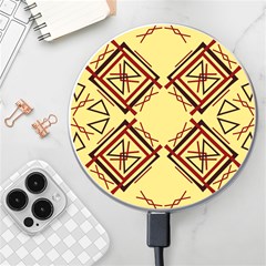 Abstract Pattern Geometric Backgrounds   Wireless Charger by Eskimos