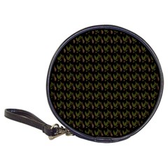 Fern Pattern 2 Black Classic 20-cd Wallets by violetheavensky