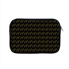 Fern Pattern 2 Black Apple Macbook Pro 15  Zipper Case