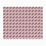 Fern Pattern 2 Pink Small Glasses Cloth (2 Sides) Front