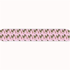 Fern Pattern 2 Pink Small Bar Mats by violetheavensky