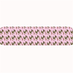 Fern Pattern 2 Pink Large Bar Mats by violetheavensky