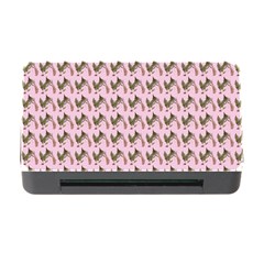 Fern Pattern 2 Pink Memory Card Reader With Cf by violetheavensky