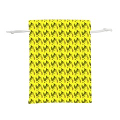 Fern Pattern 2 Yellow Lightweight Drawstring Pouch (s) by violetheavensky