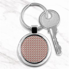 Kawaii Jam Pattern Aqua Key Chain (round) by violetheavensky