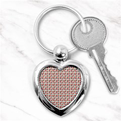 Kawaii Jam Pattern Aqua Key Chain (heart) by violetheavensky