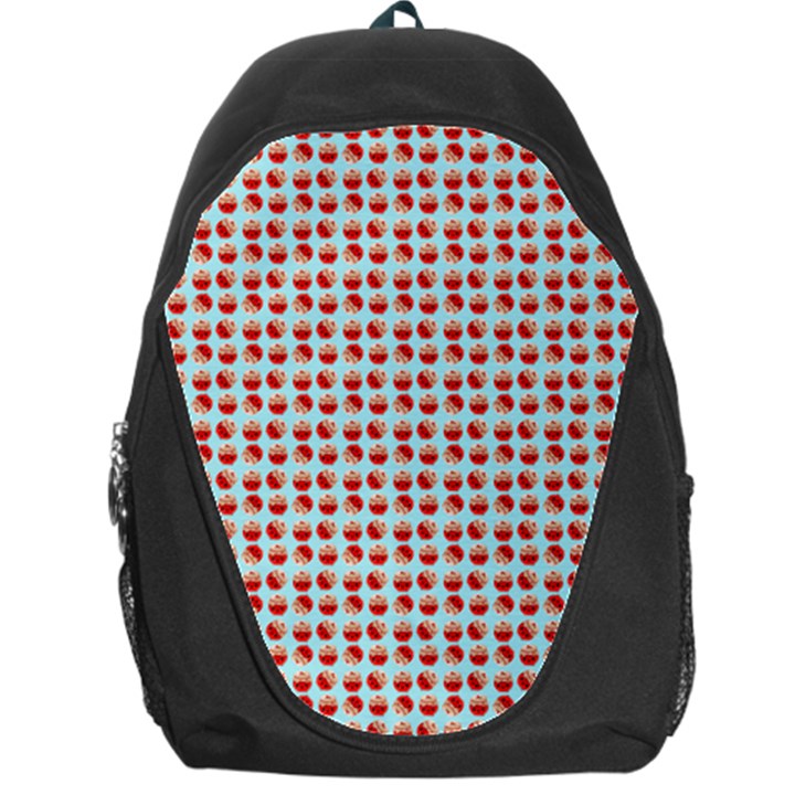 Kawaii Jam Pattern Aqua Backpack Bag