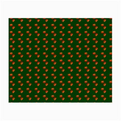 Kawaii Pumpkin Patt Green Small Glasses Cloth