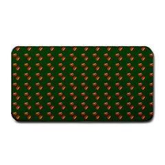 Kawaii Pumpkin Patt Green Medium Bar Mats by violetheavensky